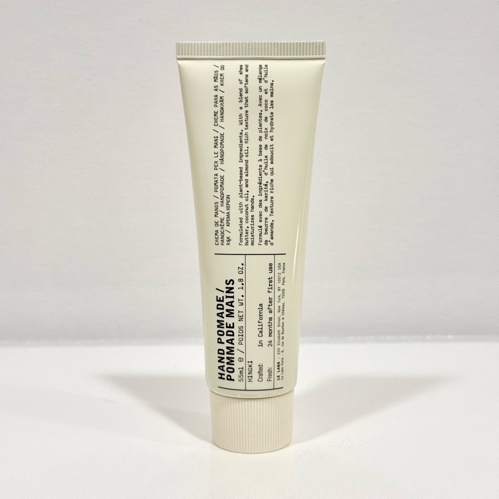Le Labo Hand Pomade ~ Hinoki ~ Full Size 1.8oz/55mL, Brand New & Sealed